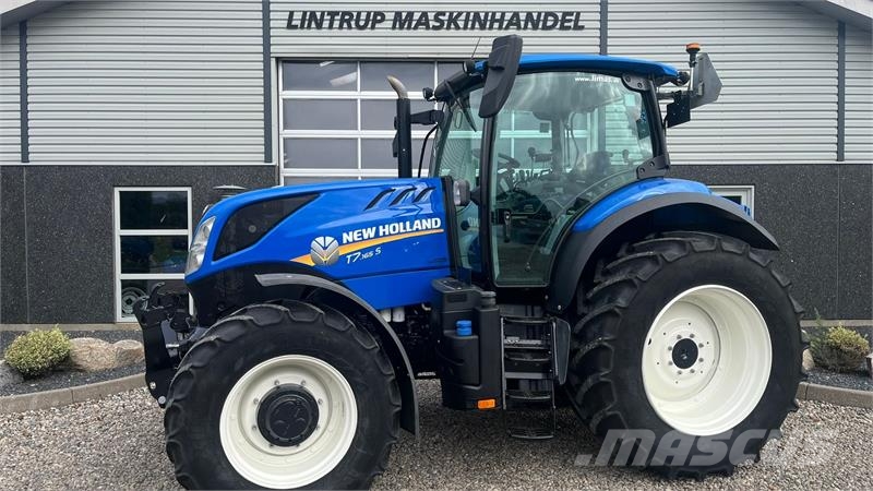 New Holland T7.165S Med frontlift Traktorer