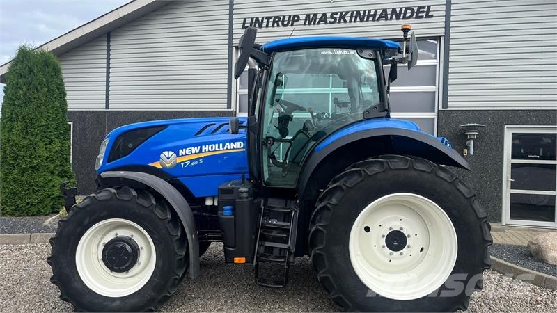 New Holland T7.165S Med frontlift Traktorer