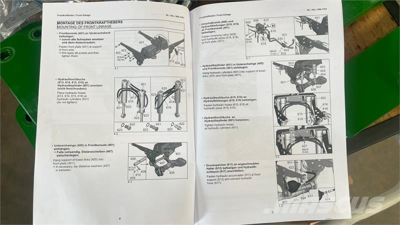 Sauter Til CASEIH Vi kan levere frontlifte til din CaseIH Accessori per pale frontali