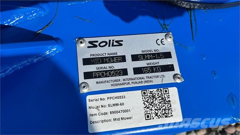 Solis 26 HST Hydrostat Turf hjul og klipperbord Traktory