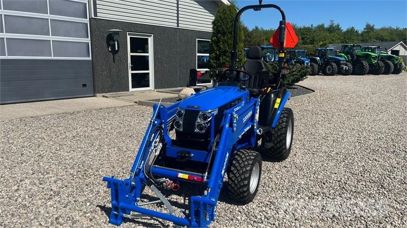 Solis H26 HST Med Frontlæsser og GardenPro dæk Traktoren