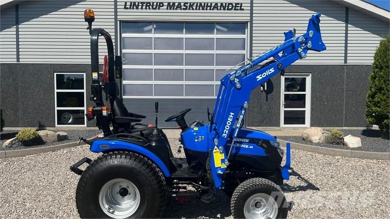 Solis H26 HST Turfdæk og Frontlæsser Traktorer