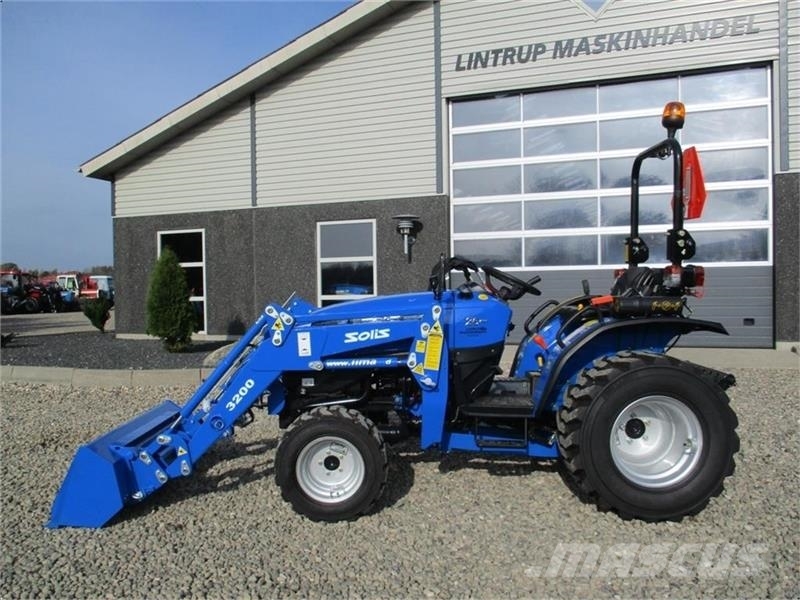 Solis S26 6+2 gearmaskine med Servostyring og fuldhydrau Traktorer