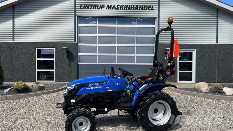 Solis S26 6+2 Gearmaskine med Servostyring og brede trak Traktoriai