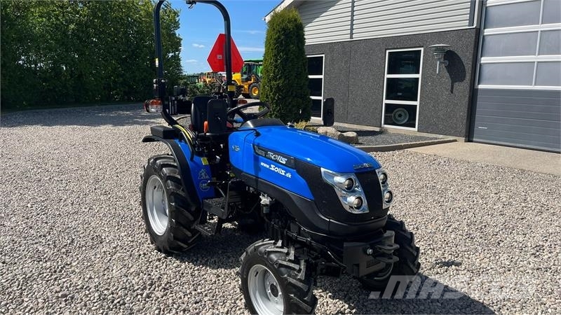 Solis S26 6+2 Gearmaskine med Servostyring og brede trak Traktoriai