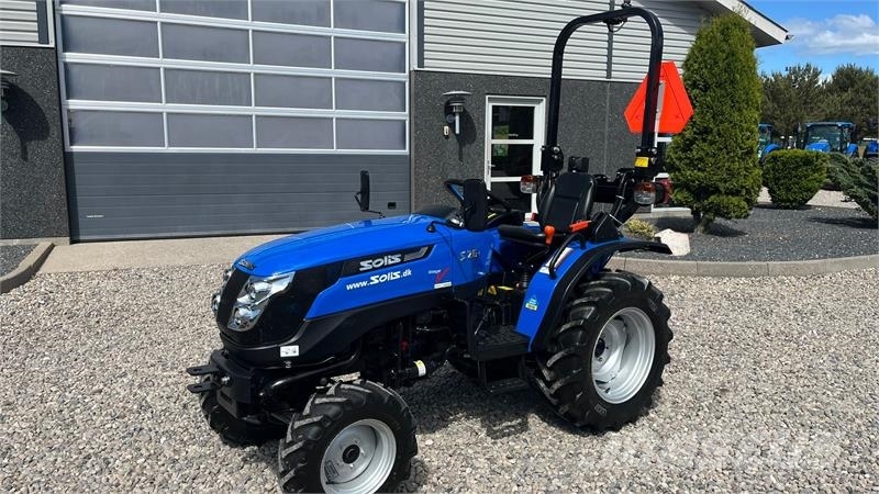 Solis S26 6+2 Gearmaskine med Servostyring og brede trak Traktoriai