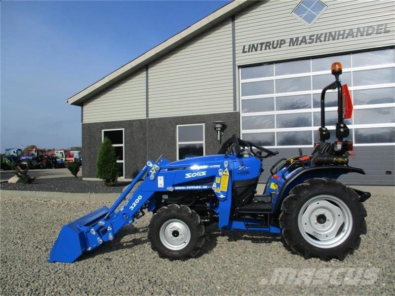 Solis S26 6+2 gearmaskine med Fuldhydraulisk frontlæsser Traktory