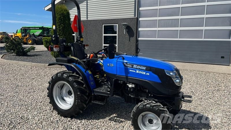 Solis S26 6+2 Gearmaskine med Servostyring og brede trak Traktoriai