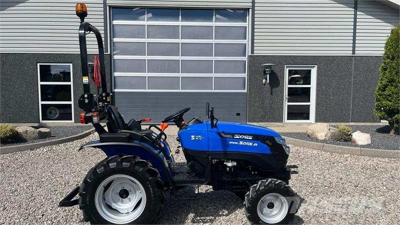 Solis S26 6+2 Gearmaskine med Servostyring og brede trak Traktoriai