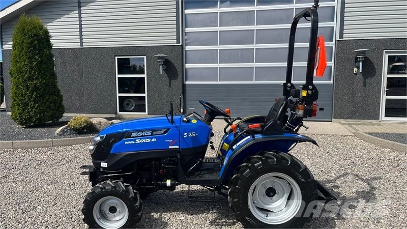 Solis S26 6+2 Gearmaskine med Servostyring og brede trak Traktoriai