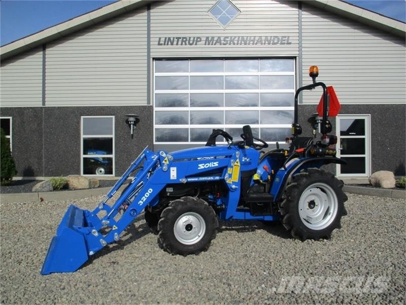 Solis S26 6+2 gearmaskine med Fuldhydraulisk frontlæsser Traktory