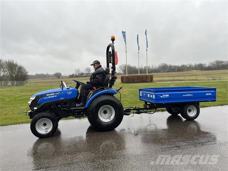  - - - Solis TS1500 tipvogn med bagtip, aftagelige  傾卸式拖車
