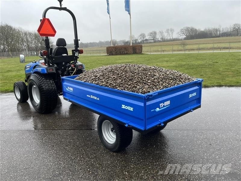  - - - Solis TS1500 tipvogn med bagtip, aftagelige  傾卸式拖車