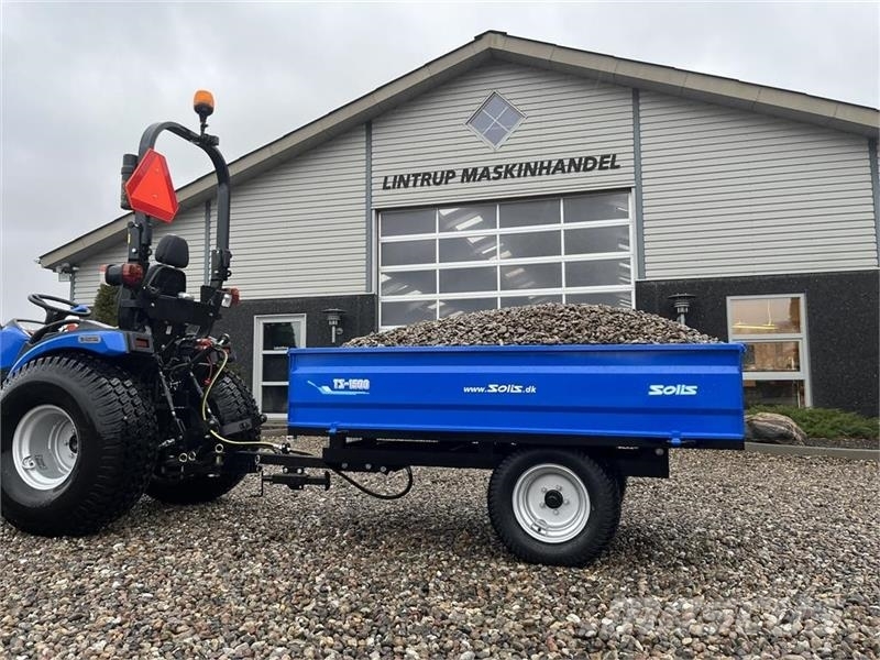  - - - Solis TS1500 tipvogn med bagtip, aftagelige  傾卸式拖車