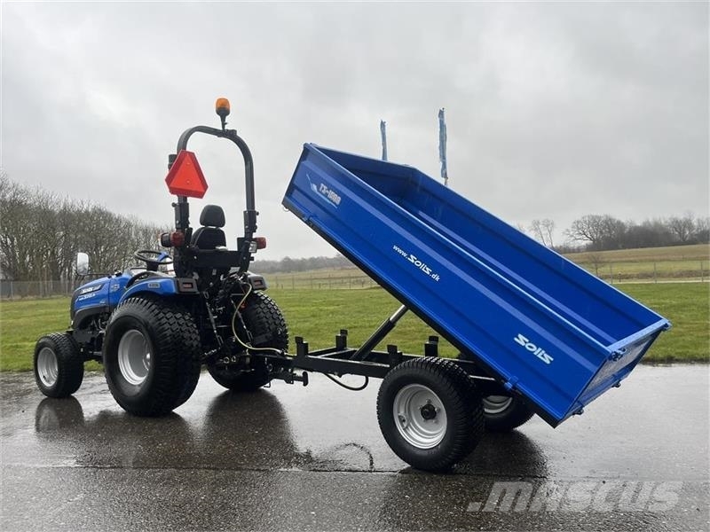  - - - Solis TS1500 tipvogn med bagtip, aftagelige  傾卸式拖車
