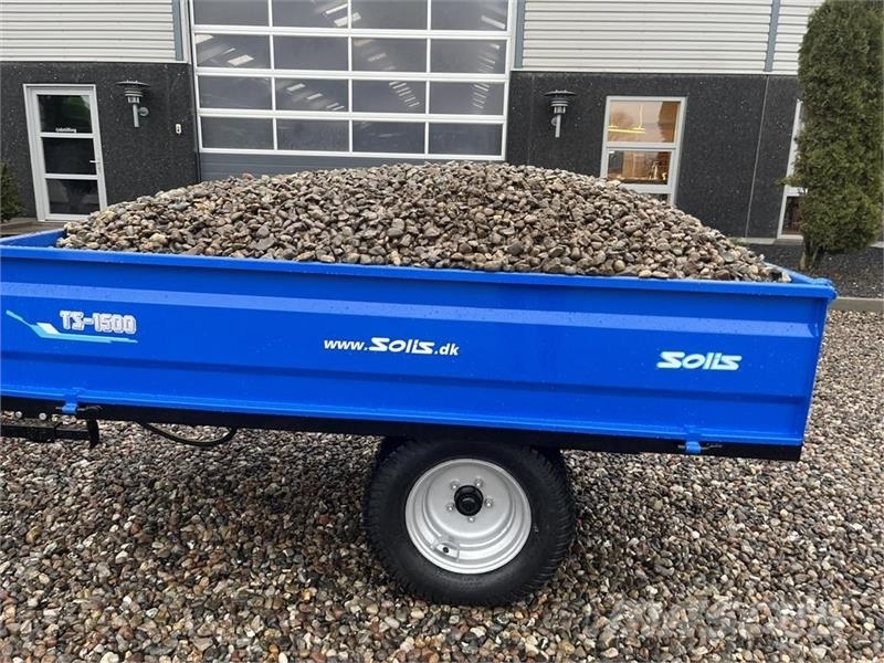  - - - Solis TS1500 tipvogn med bagtip, aftagelige  傾卸式拖車