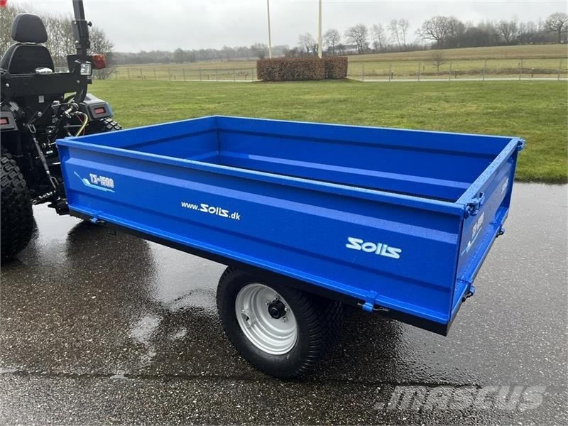  - - - Solis TS1500 tipvogn med bagtip, aftagelige  傾卸式拖車