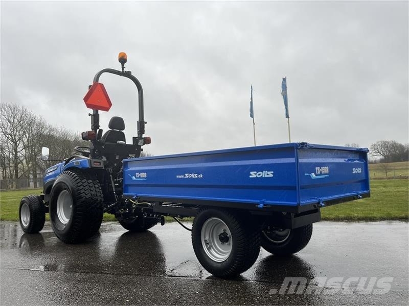  - - - Solis TS1500 tipvogn med bagtip, aftagelige  傾卸式拖車