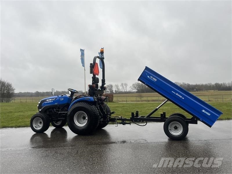  - - - Solis TS1500 tipvogn med bagtip, aftagelige  傾卸式拖車