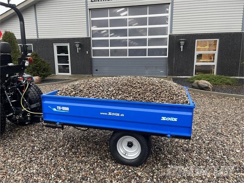  - - - Solis TS1500 tipvogn med bagtip, aftagelige  傾卸式拖車