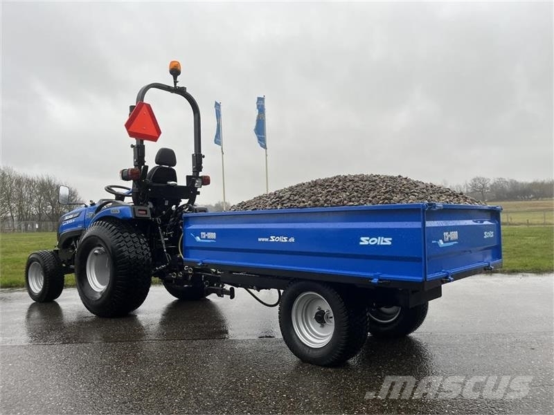  - - - Solis TS1500 tipvogn med bagtip, aftagelige  傾卸式拖車