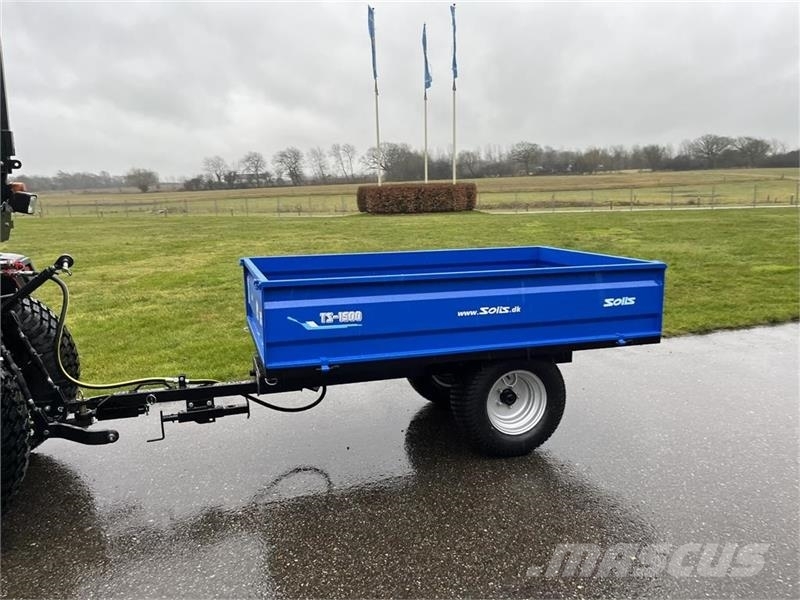  - - - Solis TS1500 tipvogn med bagtip, aftagelige  傾卸式拖車