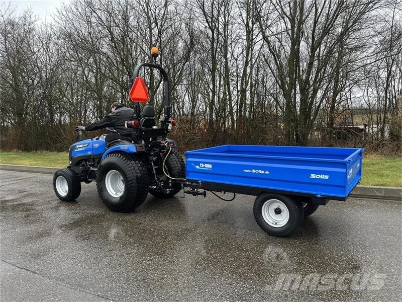  - - - Solis TS1500 tipvogn med bagtip, aftagelige  傾卸式拖車