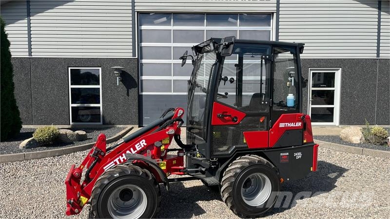 Thaler 2438L DPF Kabine og brede hjul Mini utovarivači
