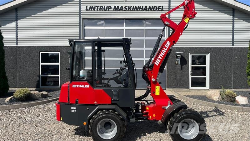 Thaler 2838L DPF Kabine og brede hjul Mini iekrāvēji