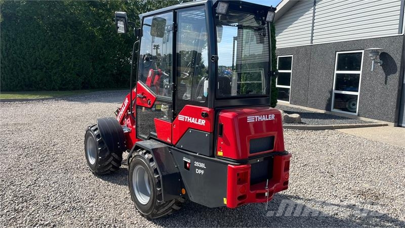 Thaler 2838L DPF Kabine og brede hjul Mini iekrāvēji