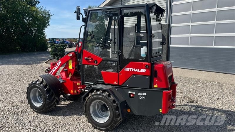 Thaler 2838L DPF Kabine og brede hjul Mini iekrāvēji