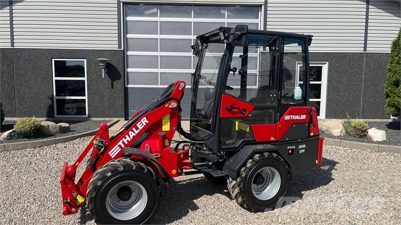 Thaler 2838L DPF Kabine og brede hjul Mini iekrāvēji