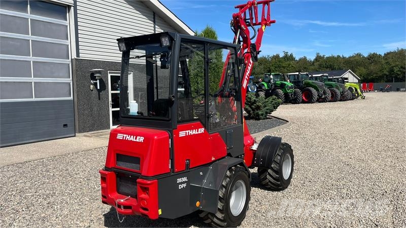 Thaler 2838L DPF Kabine og brede hjul Mini iekrāvēji