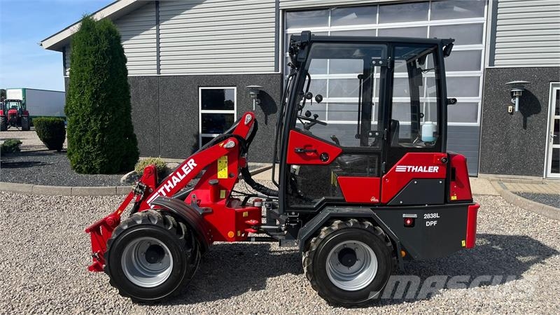 Thaler 2838L DPF Kabine og brede hjul Mini iekrāvēji