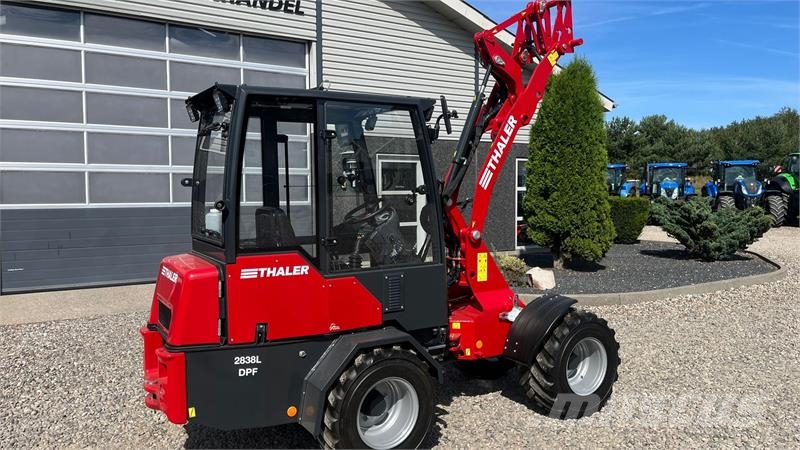 Thaler 2838L DPF Kabine og brede hjul Mini iekrāvēji