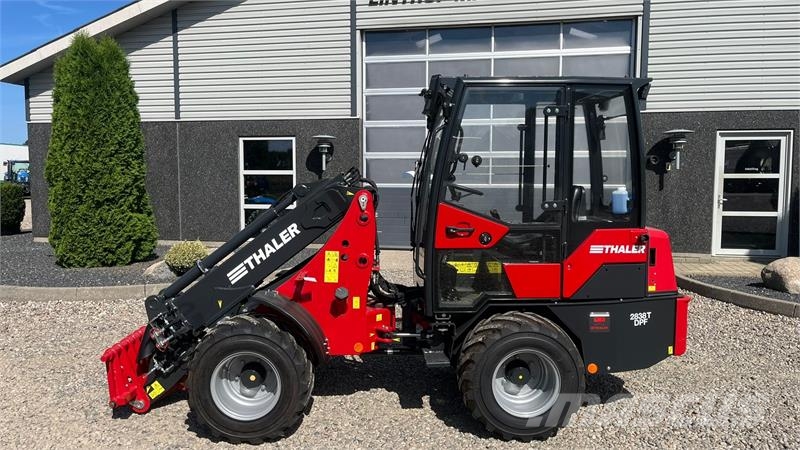 Thaler 2838T DPF  teleskoparm, kabine og brede hjul Mini iekrāvēji