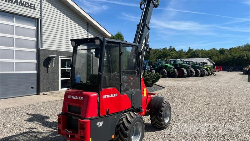 Thaler 2838T DPF  teleskoparm, kabine og brede hjul Mini iekrāvēji