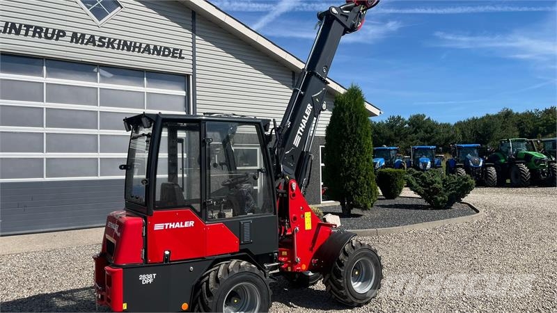 Thaler 2838T DPF  teleskoparm, kabine og brede hjul Mini iekrāvēji