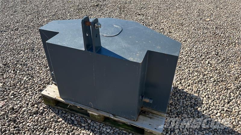 Universal 1000 kg vægtklods Contrapeso delantero
