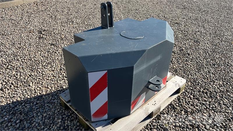 Universal 1000 kg vægtklods Contrapeso delantero