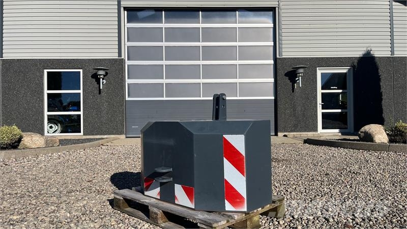 Universal 1000 kg vægtklods Contrapeso delantero