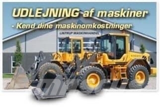 Volvo SALG & UDLEJNING AF GUMMIGEDER OGSÅ MED FORKØBSRET Φορτωτές με λάστιχα (Τροχοφόροι)