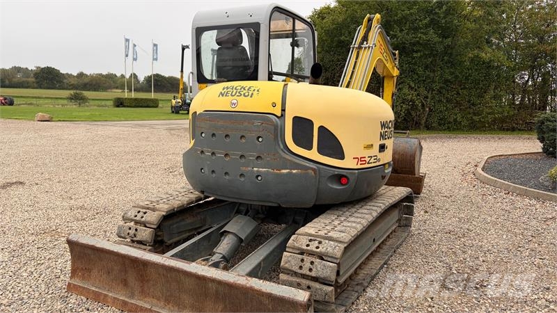 Wacker Neuson 75z3 Med hurtigskifte og tilt samt 4 skovle Bagri goseničarji
