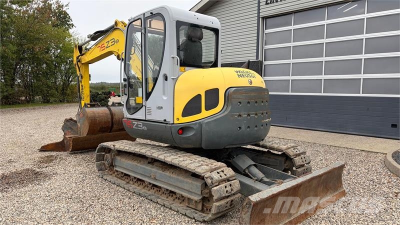 Wacker Neuson 75z3 Med hurtigskifte og tilt samt 4 skovle Bagri goseničarji