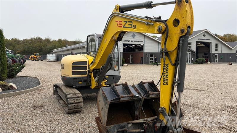 Wacker Neuson 75z3 Med hurtigskifte og tilt samt 4 skovle Bagri goseničarji