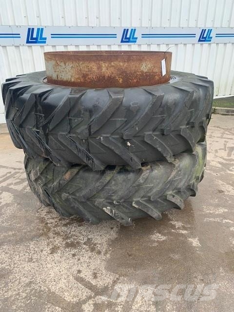  2x Dual Wheels Hjul, Dæk og Fælge