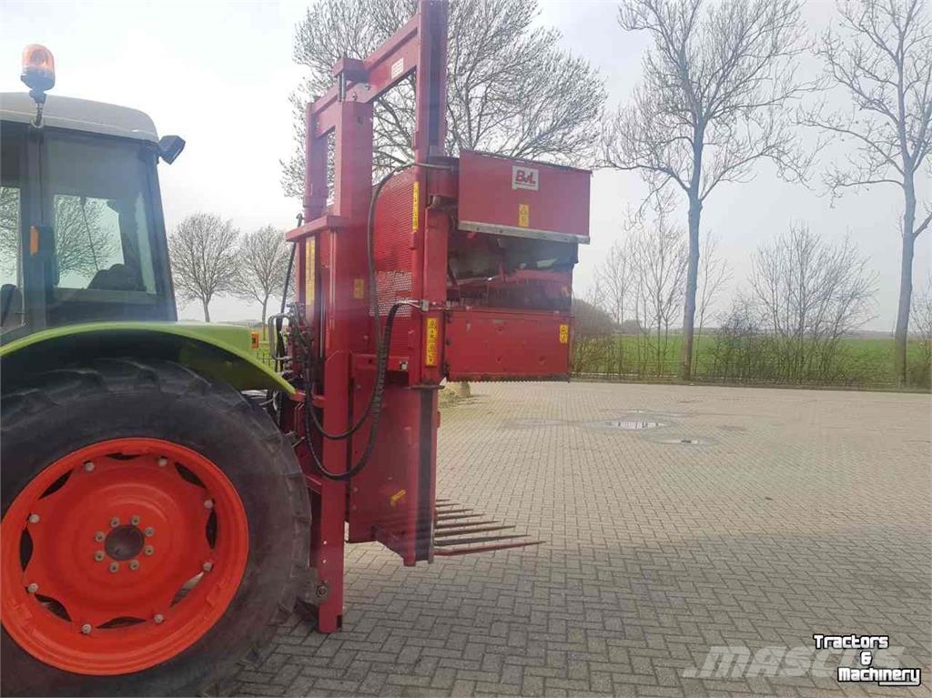 BvL u-snijder Topstar 195H met bovenlosser 草捆撕碎機、切割機、拆袋機