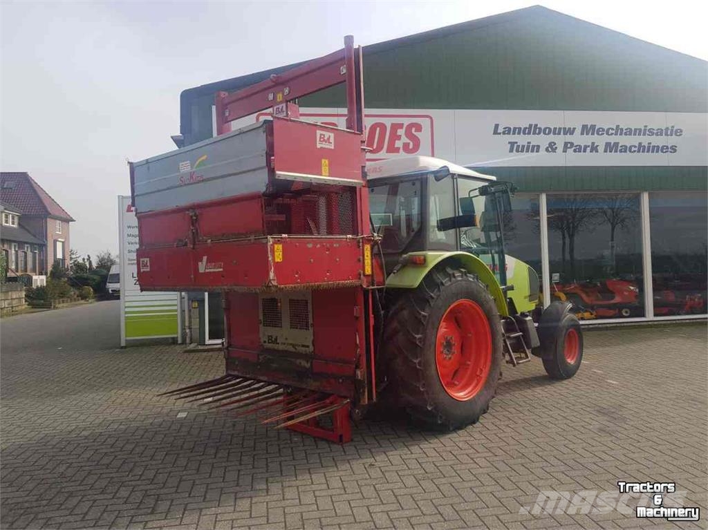 BvL u-snijder Topstar 195H met bovenlosser 草捆撕碎機、切割機、拆袋機