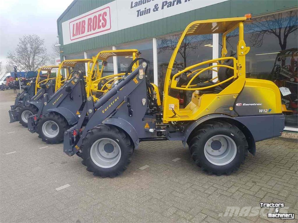 Eurotrac W12S- -XL shovels met Giant - Euro bord رافعة تلسكوبية