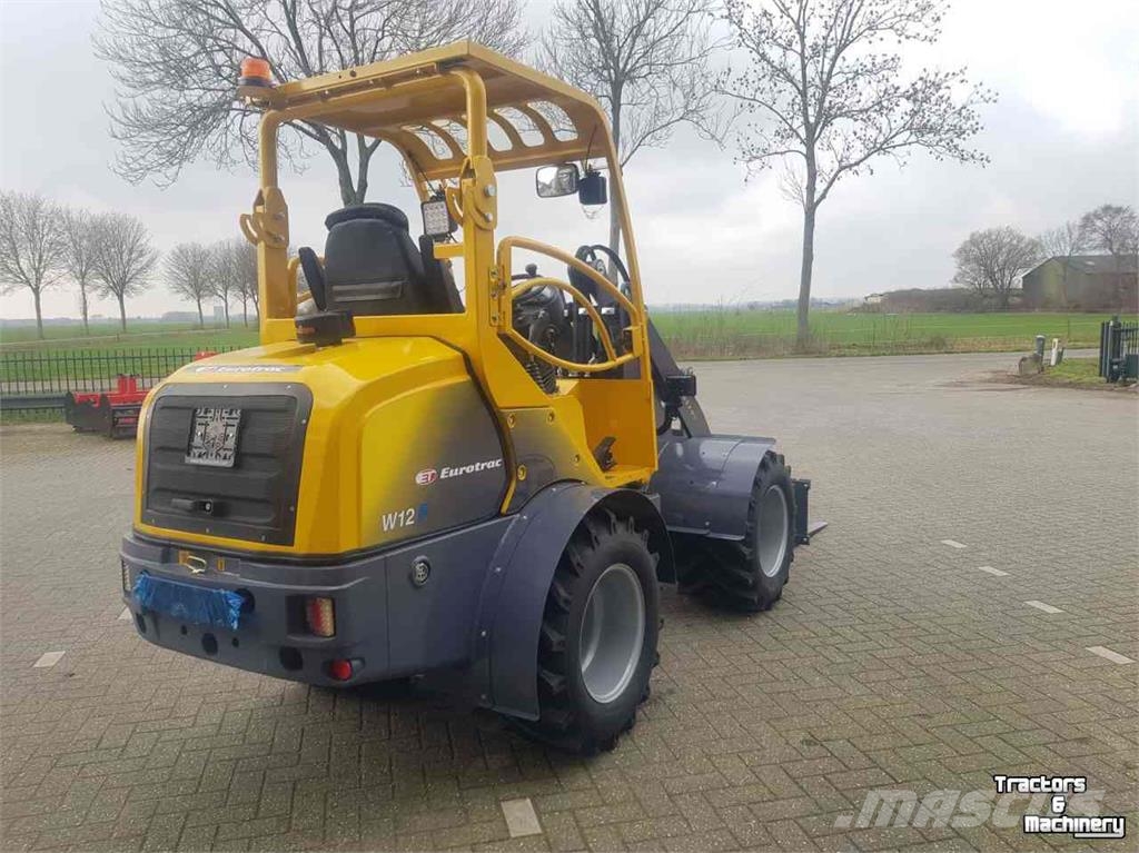 Eurotrac W12S- -XL shovels met Giant - Euro bord رافعة تلسكوبية
